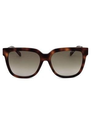 Marc Jacobs Damskie okulary przeciwsłoneczne w kolorze brązowo-szarym rozmiar: 55