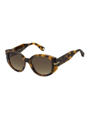 Marc Jacobs Damskie okulary przeciwsłoneczne w kolorze brązowym rozmiar: 51