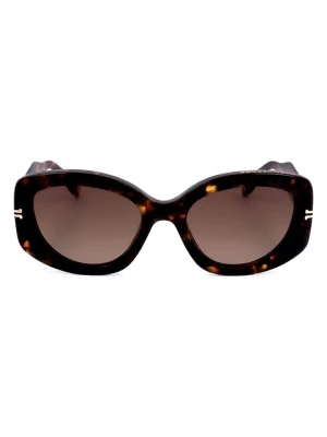 Marc Jacobs Damskie okulary przeciwsłoneczne w kolorze brązowym rozmiar: 56
