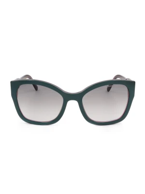 Marc Jacobs Damskie okulary przeciwsłoneczne w kolorze ciemnozielono-szarym rozmiar: 56