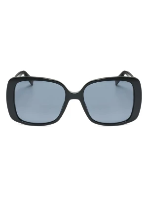 Marc Jacobs Damskie okulary przeciwsłoneczne w kolorze czarno-niebieskim rozmiar: 55