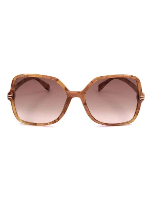 Marc Jacobs Damskie okulary przeciwsłoneczne w kolorze jasnobrązowym rozmiar: 57