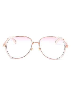 Marc Jacobs Damskie okulary przeciwsłoneczne w kolorze różowozłotym rozmiar: 56