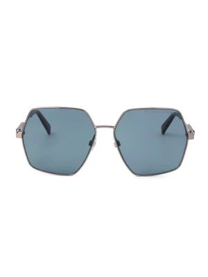Marc Jacobs Damskie okulary przeciwsłoneczne w kolorze srebrno-niebieskim rozmiar: 59