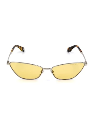 Marc Jacobs Damskie okulary przeciwsłoneczne w kolorze srebrno-żółtym rozmiar: 57