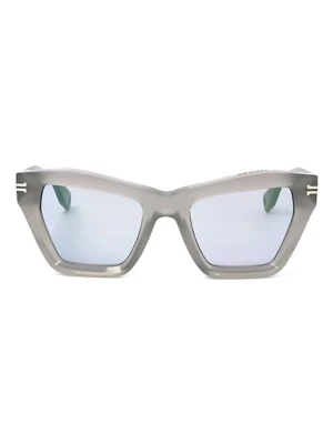 Marc Jacobs Damskie okulary przeciwsłoneczne w kolorze szaro-błękitnym rozmiar: 51