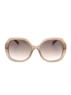 Marc Jacobs Damskie okulary przeciwsłoneczne w kolorze złoto-beżowym rozmiar: 55