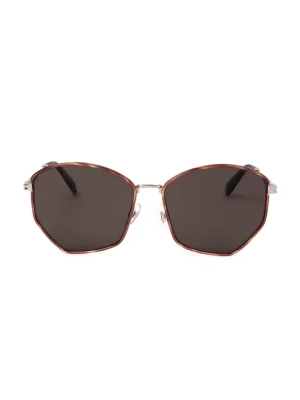 Marc Jacobs Damskie okulary przeciwsłoneczne w kolorze złoto-brązowym rozmiar: 57