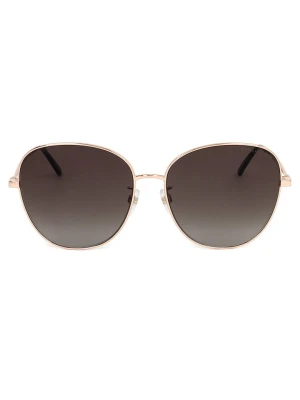 Marc Jacobs Damskie okulary przeciwsłoneczne w kolorze złoto-brązowym rozmiar: 59