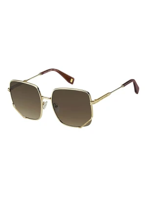 Marc Jacobs Damskie okulary przeciwsłoneczne w kolorze złoto-brązowym rozmiar: 59