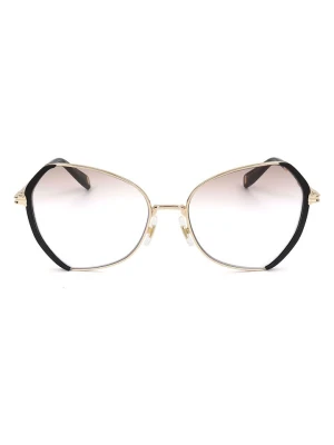 Marc Jacobs Damskie okulary przeciwsłoneczne w kolorze złoto-czarnym rozmiar: 55