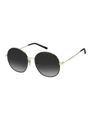 Marc Jacobs Damskie okulary przeciwsłoneczne w kolorze złoto-czarnym rozmiar: 56