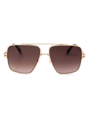 Marc Jacobs Damskie okulary przeciwsłoneczne w kolorze złoto-jasnobrązowym rozmiar: 59