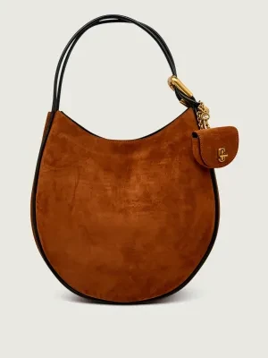 Marc Jacobs Hobo + saszetka The Suede Large Dual | zamsz