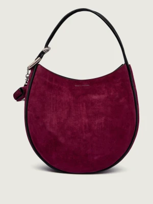 Marc Jacobs Hobo + saszetka The Suede Large Dual | zamsz