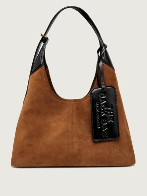 Marc Jacobs Hobo The Belted Sack Bag | zamsz brązowy