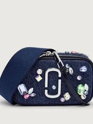Marc Jacobs Jeansowa listonoszka THE GEM DENIM SNAPSHOT