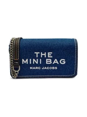 Marc Jacobs Jeansowa torebka na ramię The Denim Chain Mini Bag