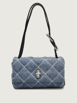 Marc Jacobs Jeansowa torebka na ramię The Quilted Denim Mini Dual Shoulder Bag