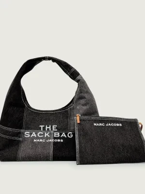 Marc Jacobs Jeansowe hobo + saszetka The Sack Bag