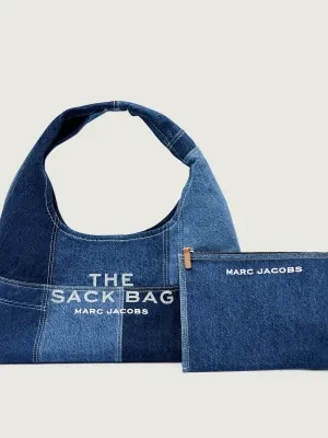 Marc Jacobs Jeansowe hobo + saszetka The Sack Bag