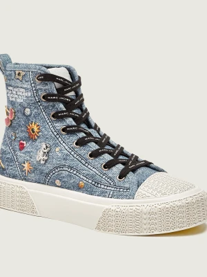 Marc Jacobs Jeansowe trampki THE HIGH TOP