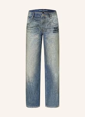 Marc Jacobs Jeansy Straight The Washed Jeans blau