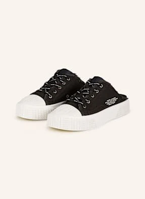 Marc Jacobs Klapki Mules Na Platformie The Sneaker Mule schwarz