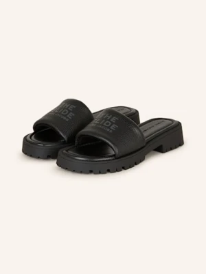Marc Jacobs Klapki The Slides schwarz