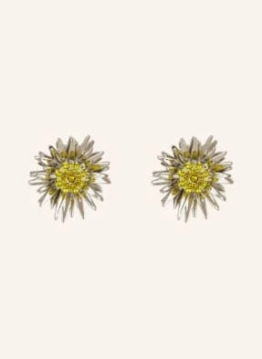 Marc Jacobs Kolczyk Na Sztyft Future Floral Studs silber