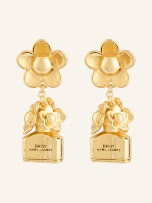 Marc Jacobs Kolczyki The Mini Icon Daisy gold