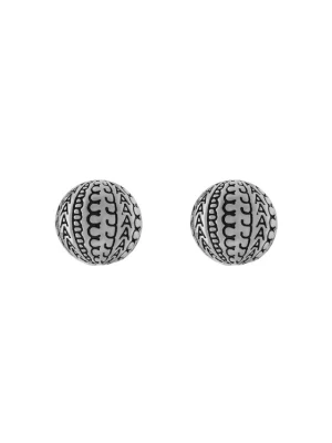 Marc Jacobs Kolczyki The Monogram Stud 2S4JER001J53 Srebrny