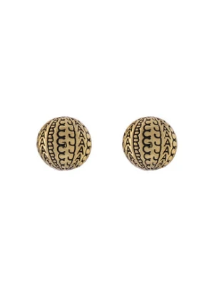 Marc Jacobs Kolczyki The Monogram Stud 2S4JER001J53 Złoty