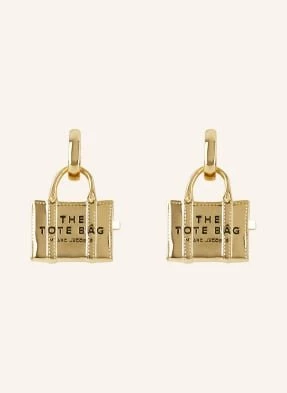 Marc Jacobs Kolczyki The Tote Bag Earrings gold