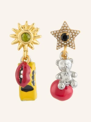 Marc Jacobs Kolczyki The Trinket Charm Cluster silber