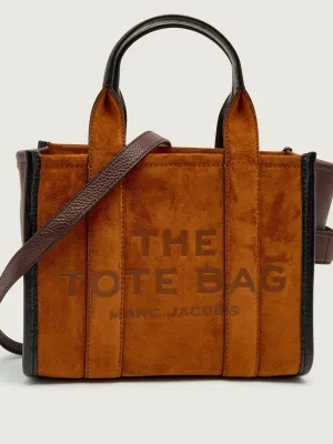 Marc Jacobs Kuferek The Suede Small Tote Bag | zamsz