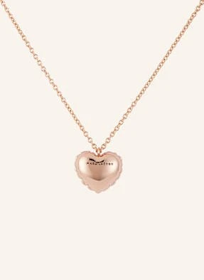 Marc Jacobs Łańcuszek Balloon Heart rosegold