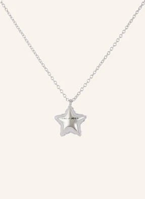 Marc Jacobs Łańcuszek Balloon Star silber