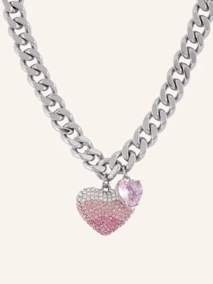 Marc Jacobs Łańcuszek Heart Balloon silber