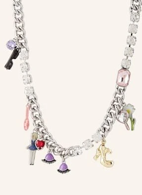 Marc Jacobs Łańcuszek The Dollhouse Charm Necklace silber