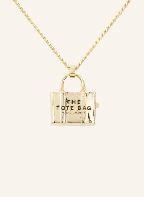 Marc Jacobs Łańcuszek The Tote Bag Necklace gold