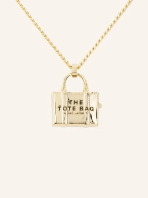Marc Jacobs Łańcuszek The Tote Bag Necklace gold