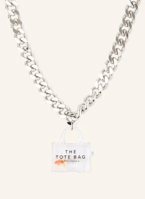 Marc Jacobs Łańcuszek Tote Bag Goldfish silber
