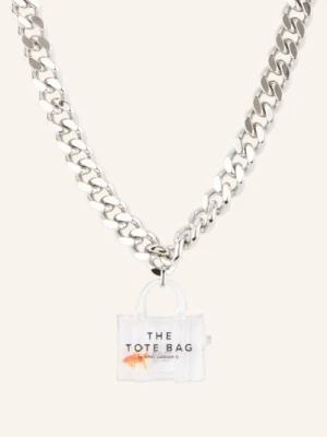 Marc Jacobs Łańcuszek Tote Bag Goldfish silber