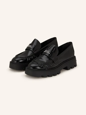 Marc Jacobs Loafersy Na Platformie The Frankie Loafer schwarz