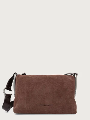 MARC JACOBS MEDIUM SHOULDER BAG torebka crossbody damska zamszowa