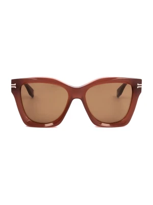 Marc Jacobs Męskie okulary przeciwsłoneczne w kolorze brązowym rozmiar: 54