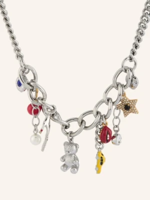 Marc Jacobs Naszyjnik Trinket Charm silber