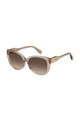 Marc Jacobs okulary przeciwsłoneczne damskie kolor beżowy MARC 791/F/S