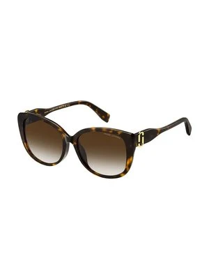 Marc Jacobs okulary przeciwsłoneczne damskie kolor brązowy MARC 791/F/S